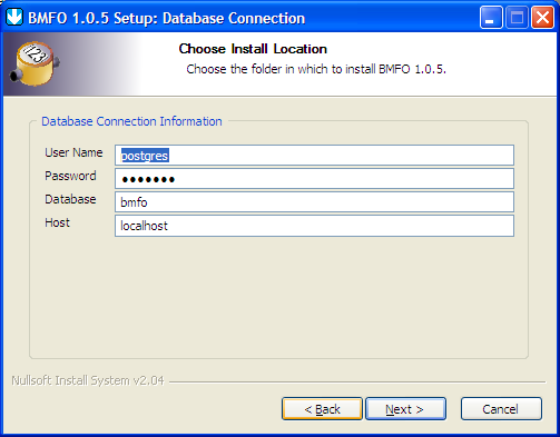 PostgreSQL Database Connection