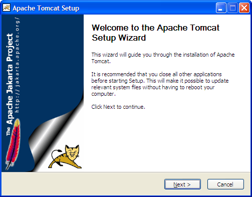 Apache TOMCAT Setup