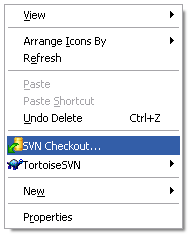 TortoiseSVN Context Menu